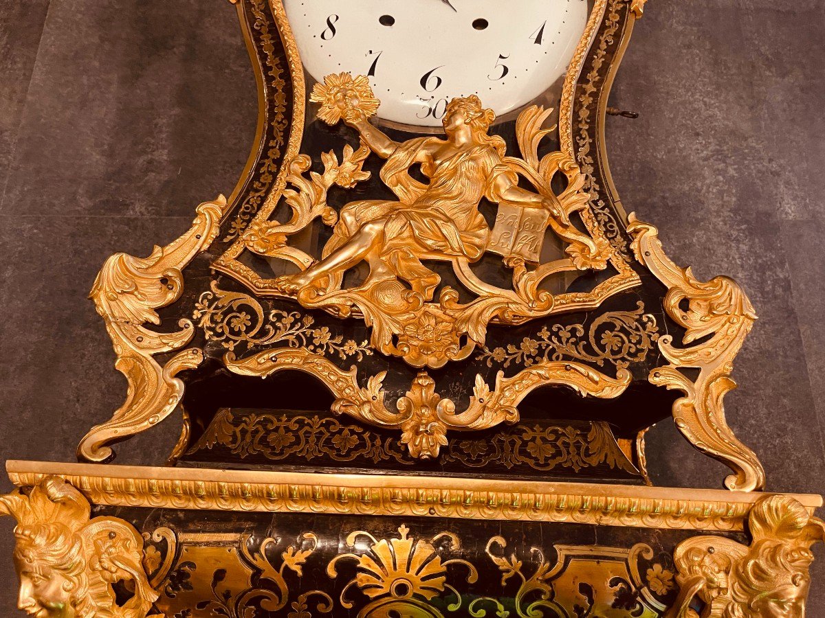 Cartel Epoque XVIIIe Signé Lelièvre , H : 1,30 M -photo-3