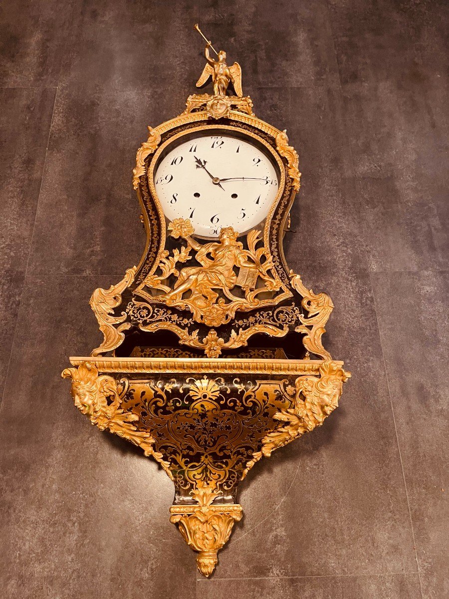 Cartel Epoque XVIIIe Signé Lelièvre , H : 1,30 M -photo-7