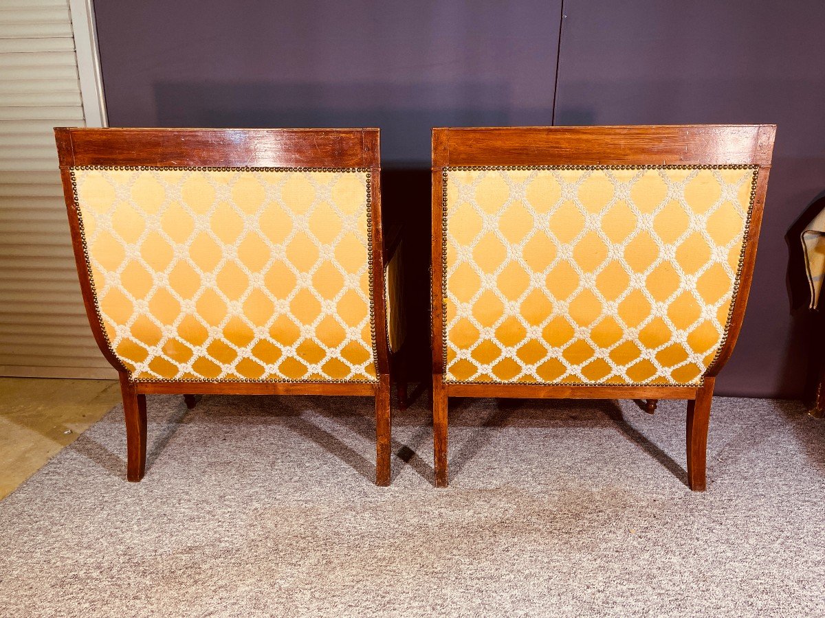 Pair Of 18th Century Marquises, Attributed To G. Jacob Circa 1790.-photo-6