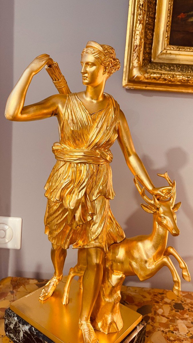 Bronze Signed Founder Barbedienne (1810-1892)-photo-6