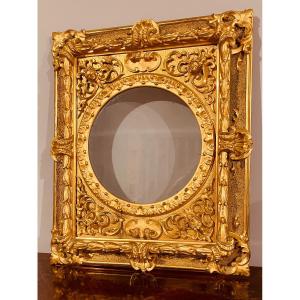 Italian Frame In Golden Wood, Nineteenth Time