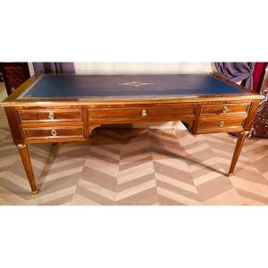 Large Flat Desk Louis 16 Period, 18th Century 