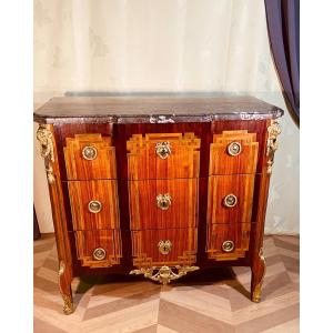 Spring Commode, Stamped Jb Tuart, 18th 