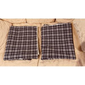 Pair Of Kelsch Covers, Alsatian Fabric 