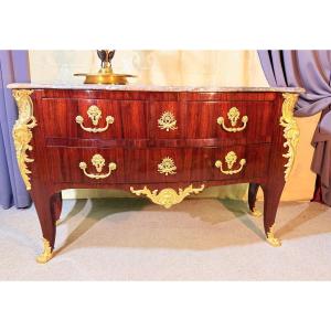 Regency Chest Of Drawers, Cressent Style, 18th Century 