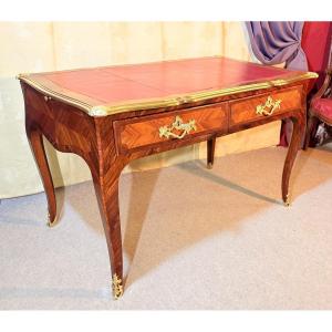 Louis XV Desk, Stamped L. Boudin (1735-1804) 18th Century 
