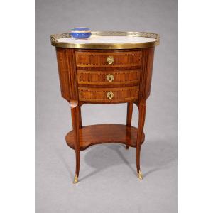 Chiffoniere Stamped F. Lesage, End Of The 18th Century 