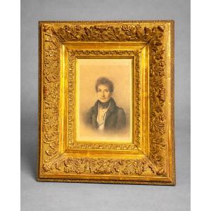 Aquarelle Encadrée ,  Signée , datée 1829