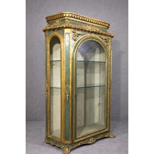 Vitrine Italienne , Époque XVIIIe Siècle 