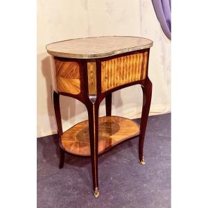 Living Room Table, Stamped Pierre Roussel, 18th Century 