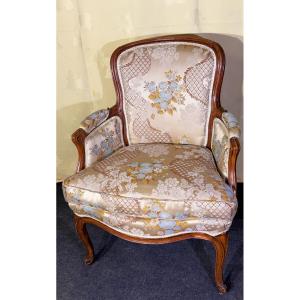 Bergère à Coussin , Estampillée Nicolas Quinibert Foliot ,Époque XVIIIe Siècle