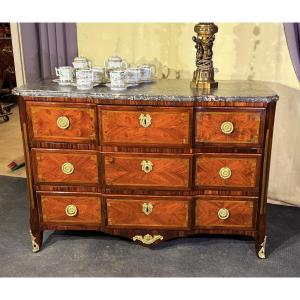 Transitional Chest Of Drawers. 18th Century