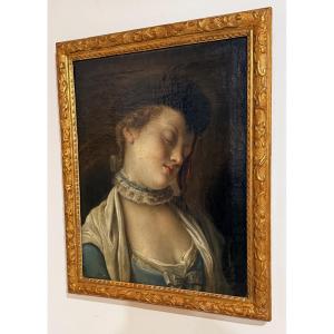 Portrait de Femme, Époque fin XVIIe   Début XVIIIe 