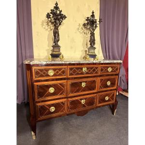Central Chest Of Drawers Transition Period, 18th Century