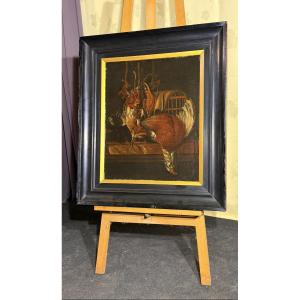 Still Life Painting , Retour De Chasse , 19th Century