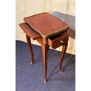Coffee Table Designed By Alphonse Gouffe, Late 19th Century
