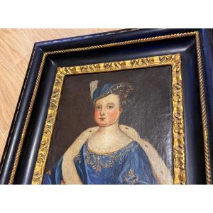 According To Pierre Gobert, Portrait Of Marie Thérèse Of Austria, 17th Century 