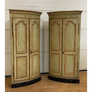 Pair Of Curved Louis XV Corner Pieces