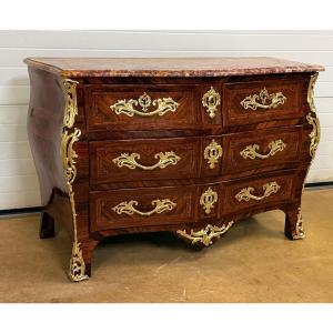 Commode Tombeau, Estampillée MONDON , XVIIIe Siècle