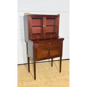 Cabinet Louis 16 , Estampillé E. AVRIL, Époque XVIIIe Siècle
