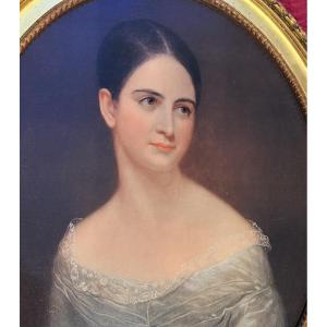 Portrait Of A Woman, 19th-century French School 