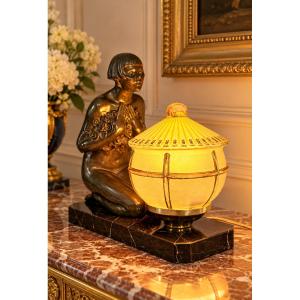 Bronze Lamp, Art Deco, Circa 1920–1930