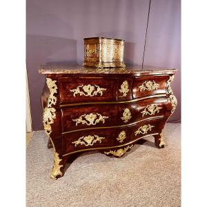 Chest Of Drawers From The Regency, Eighteenth Century Period
