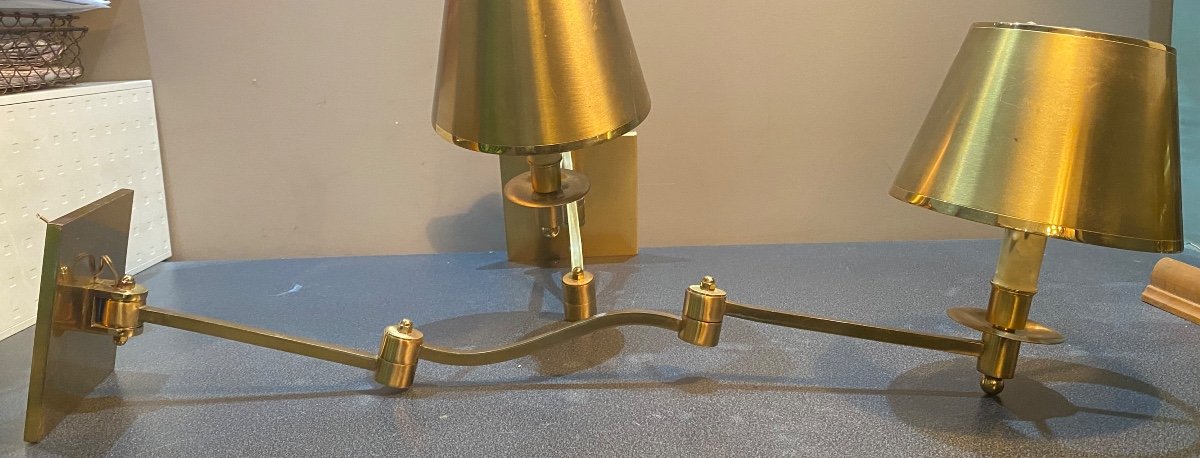 Maison Charles Articulated Wall Lights 1960s-photo-5