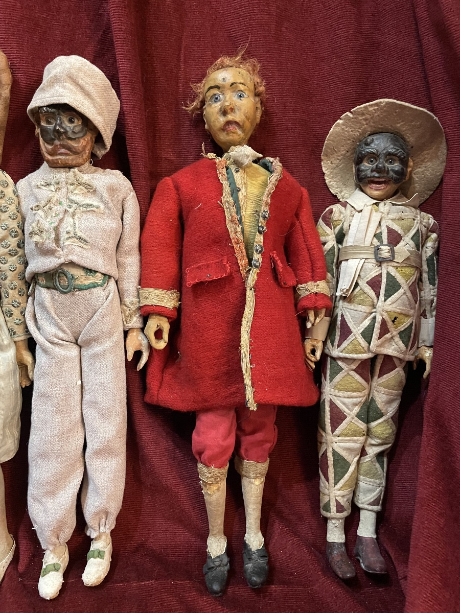 Wooden Puppets, Italy, 18th Century-photo-4