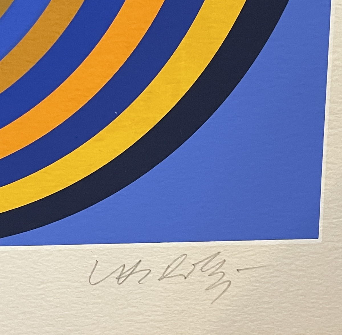 Sérigraphie "Oerveng cosmos" VASARELY-photo-3