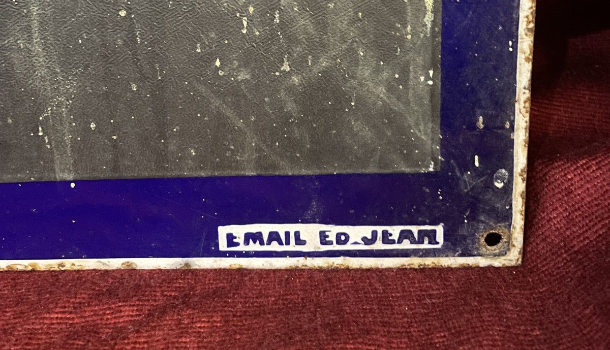 Sncf Enamel Sign-photo-3