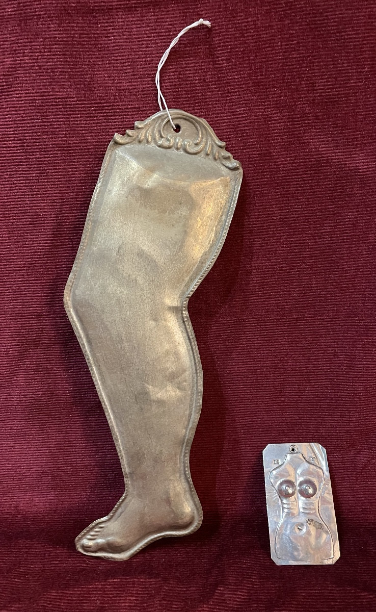 Set Of 2 Silver And Silver-plated Votive Offerings 