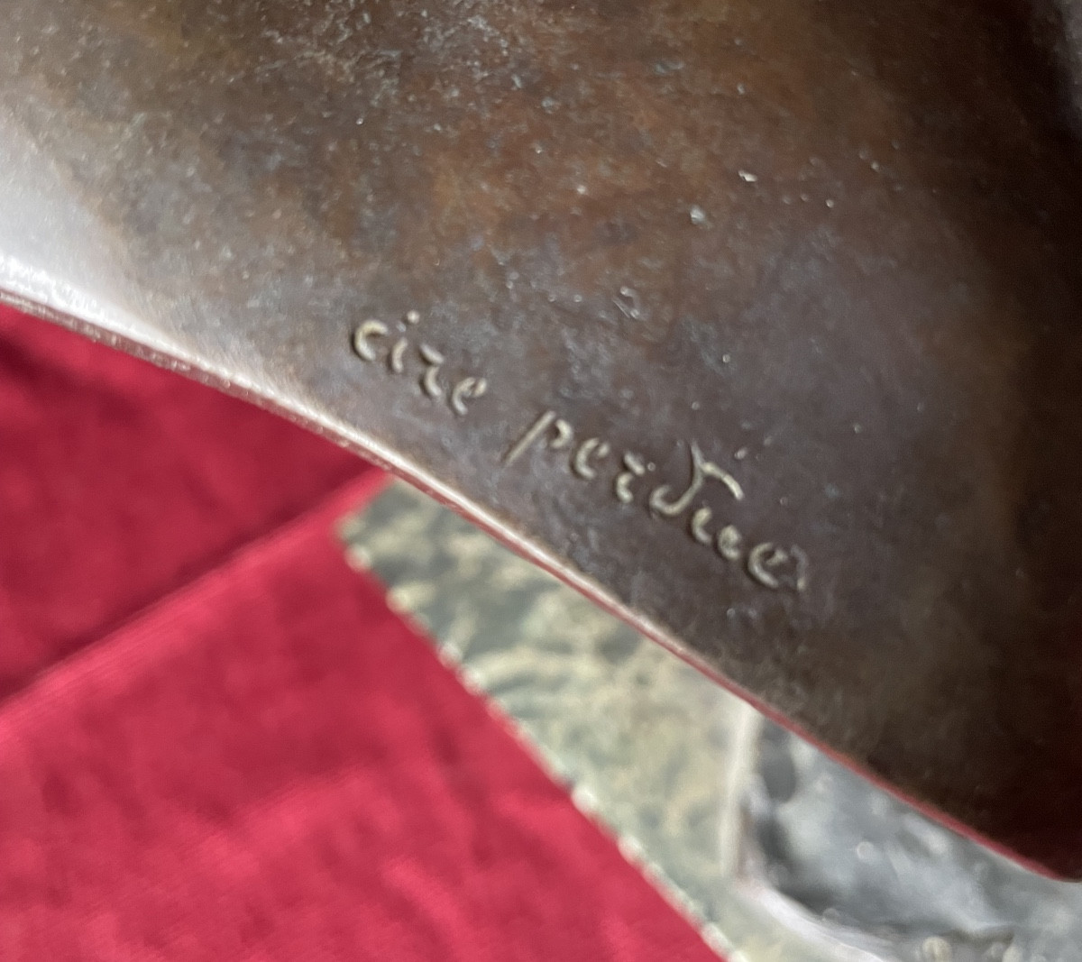 "La colère d'Achille", bronze par Constant Roux-photo-4