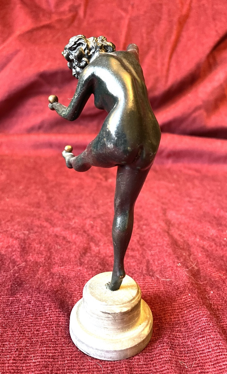 Danseuse aux balles, bronze, par Claire Colinet-photo-2
