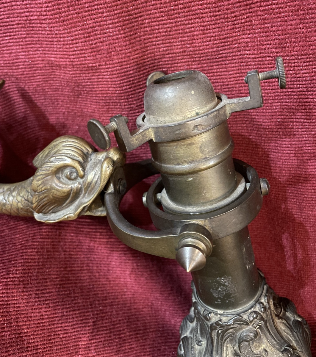 Bronze Ship Wall Sconce For Officer's Cabin -photo-3