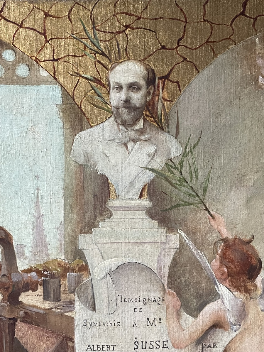 Painting Presented To A. Susse On The Occasion Of His Receiving The Legion Of Honour, 1894-photo-3