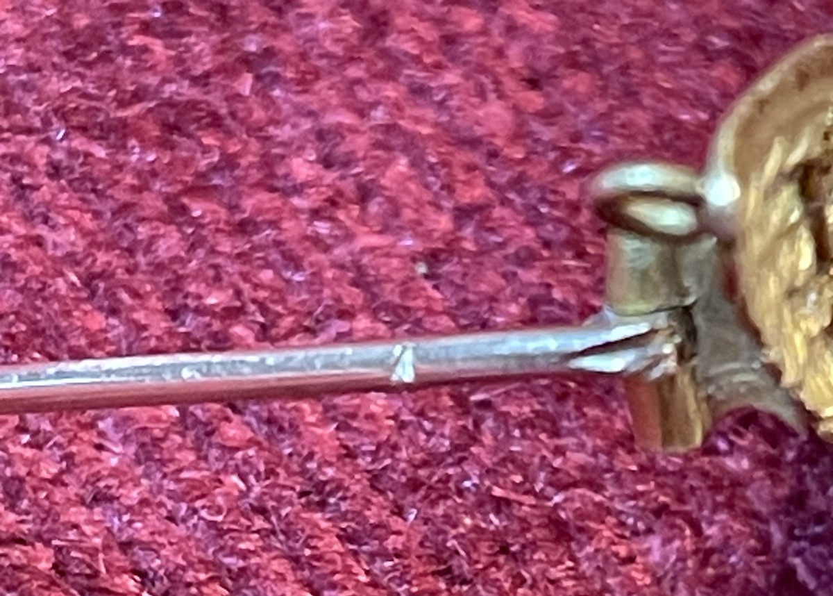 Gold And Diamond Napoleon III Eagle Brooch -photo-1