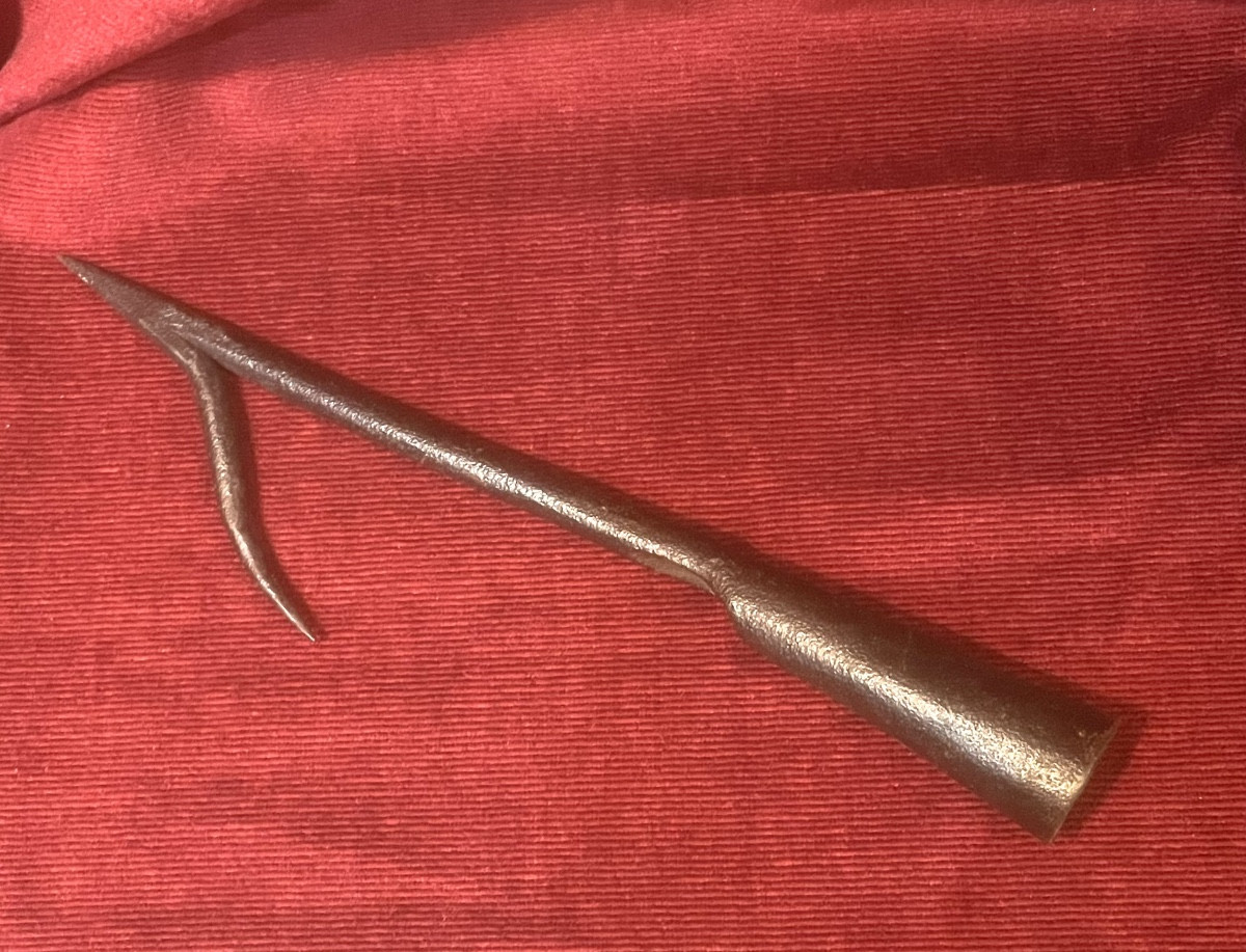 Pointe de harpon de baleinier, 19 ème siècle 