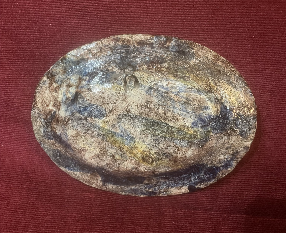 Small Dish From The Tours School, Follower Of Palissy-photo-2