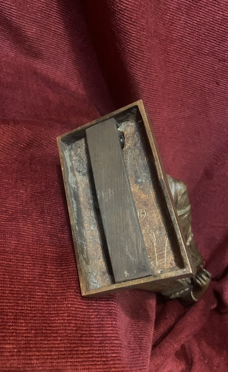 "Euterpe", bronze à l'antique de Barbédienne-photo-1