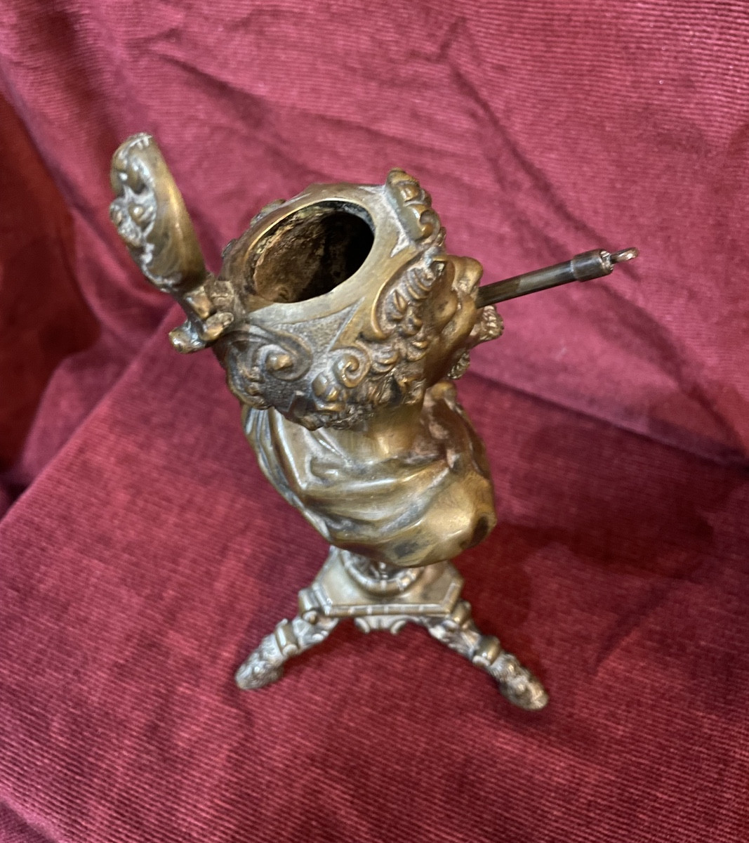 Pyrogène en bronze, 19 ème siècle -photo-3