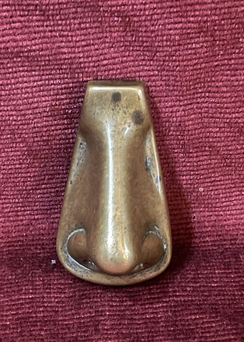 19th Century Bronze Nose 