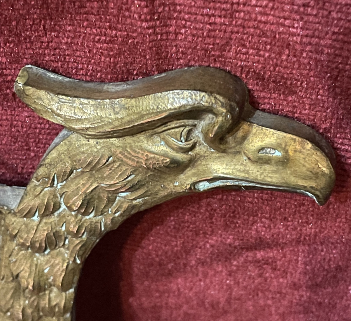 Pair Of Bronze Bacchus Head Wall Sconces, 19th Century -photo-4