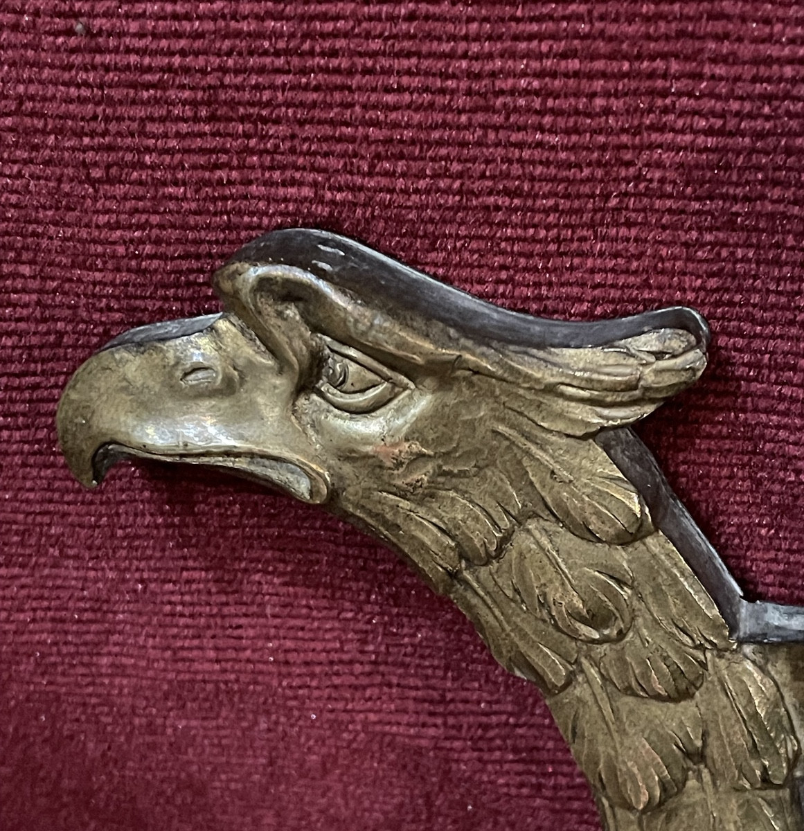 Pair Of Bronze Bacchus Head Wall Sconces, 19th Century -photo-5