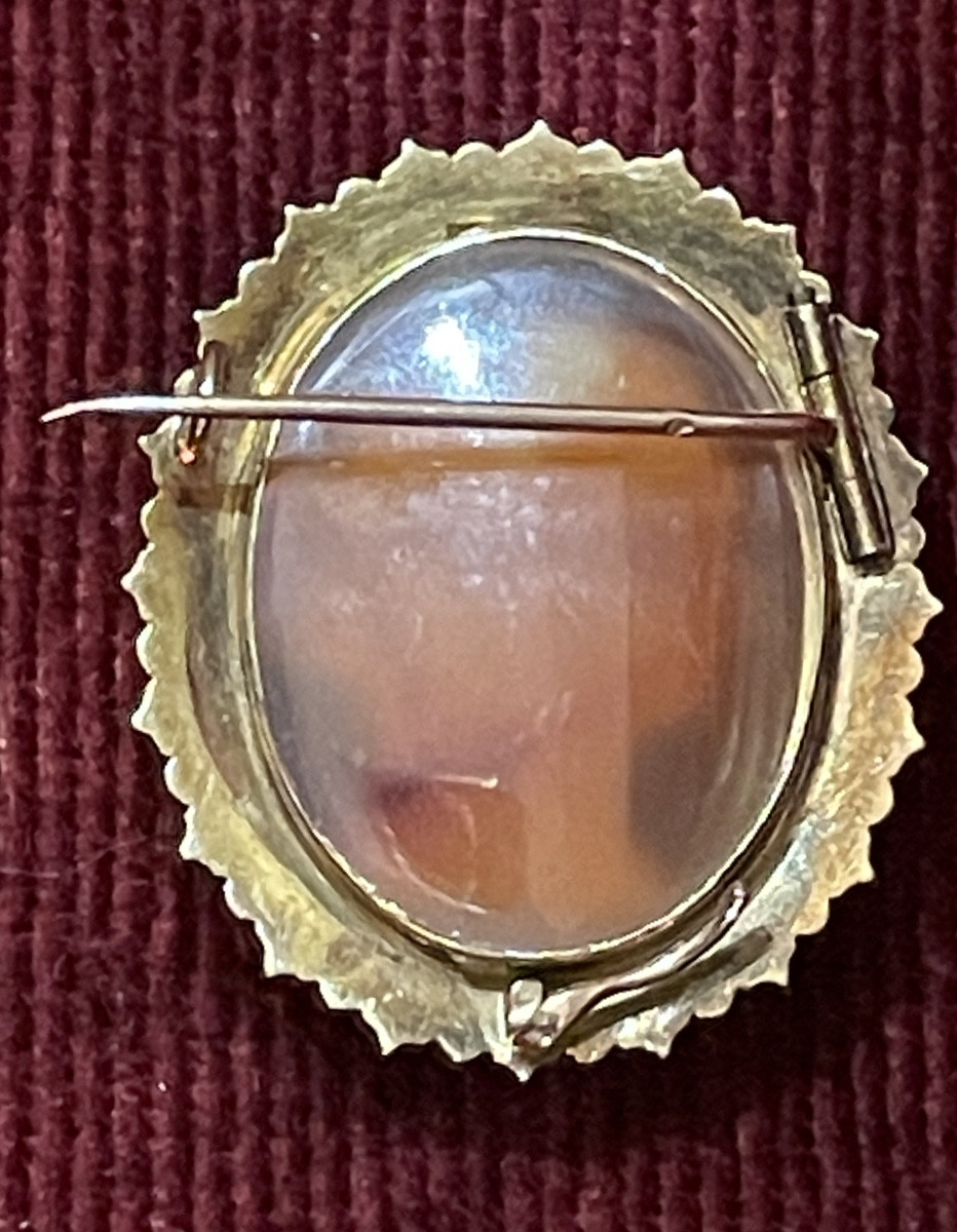 19th Century Gold And Agate Cameo -photo-3