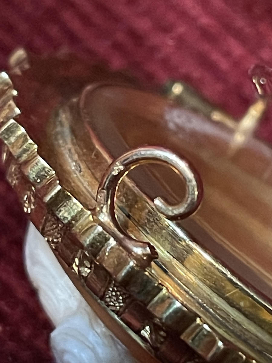 19th Century Gold And Agate Cameo -photo-2