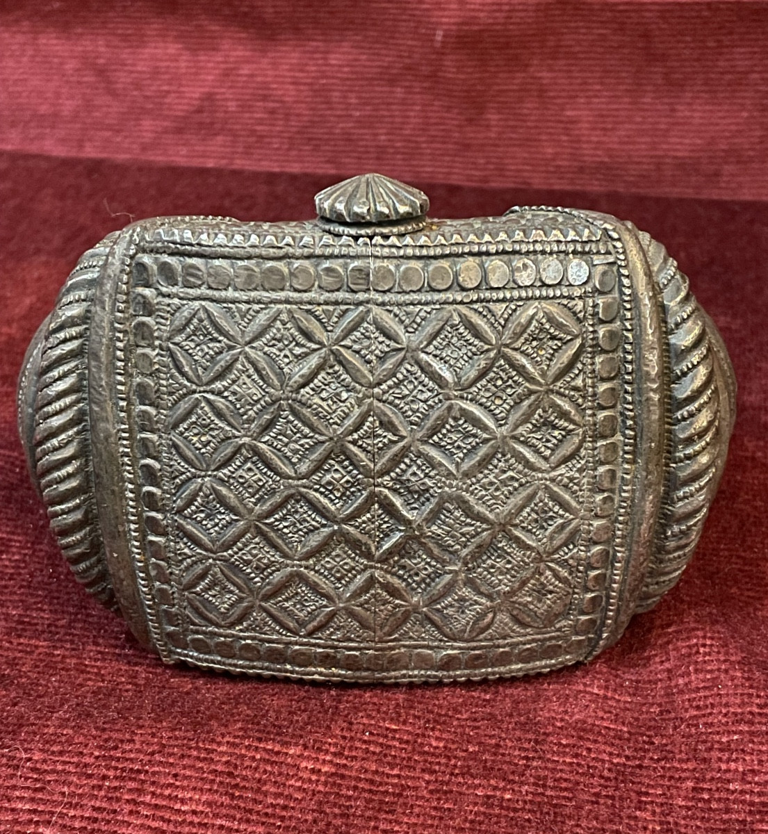 Very Large Solid Silver Bracelet, Sultanate Of Oman, 19th Century -photo-1