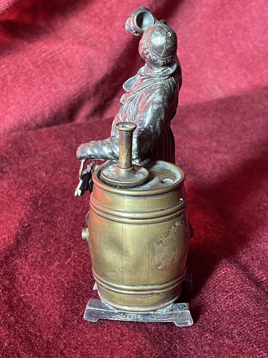 Small Silver-plated Metal Figurine By Wmf-photo-4