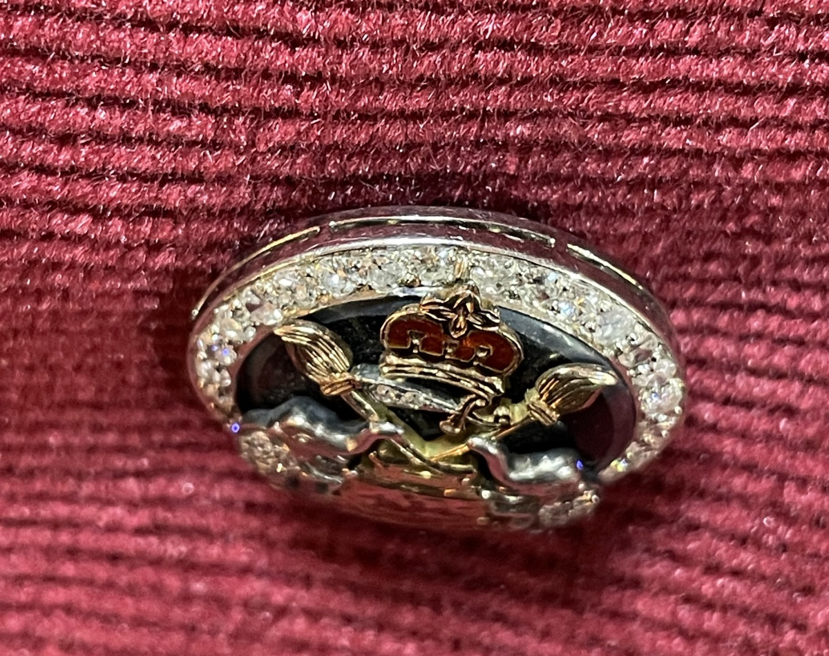 Button From An Outfit Worn By The Maharajah Of Baroda, Late 19th Century-photo-1