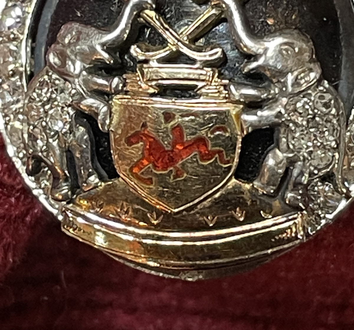 Button From An Outfit Worn By The Maharajah Of Baroda, Late 19th Century-photo-5